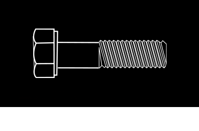 bolts-HEX HEAD BOLTS PARTIAL THREADED